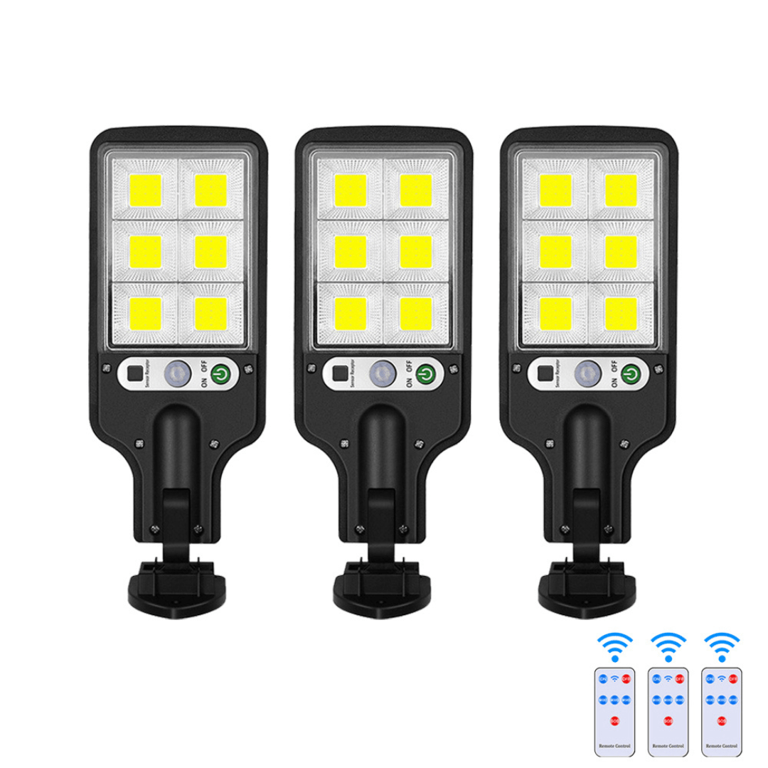 Solar LED Utomhusspotlight med Rörelsesensor
