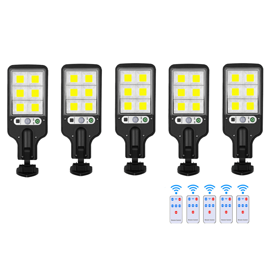 Solar LED Utomhusspotlight med Rörelsesensor