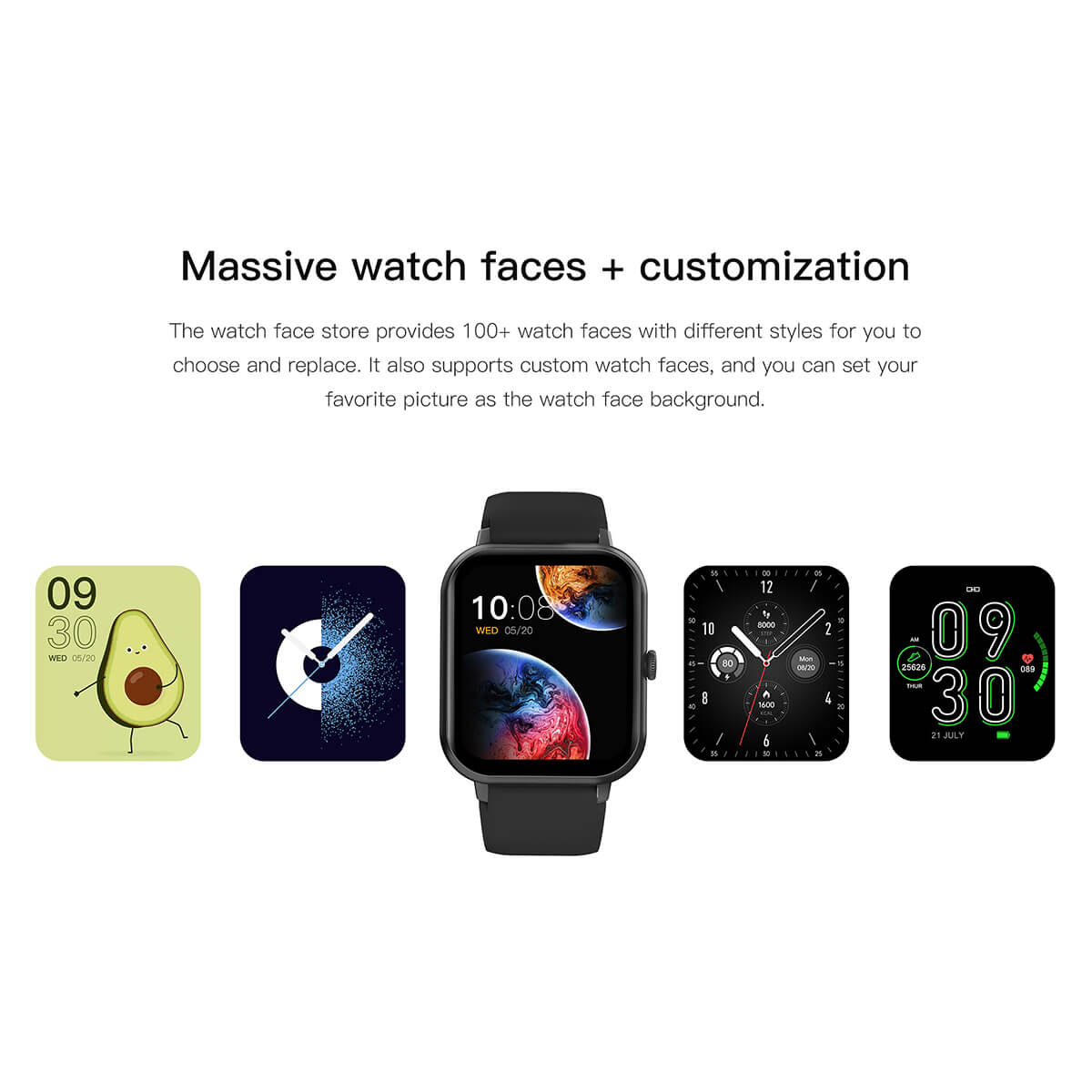 Smartwatch til børn med GPS og opkald | 112+ sportsfunktioner