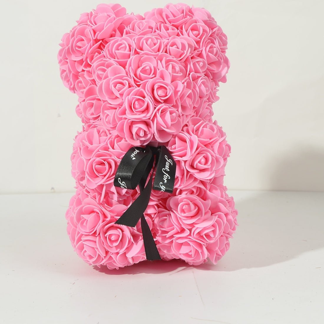 Romantisk Rosebamse med Unik Blomsterdesign til Gaver