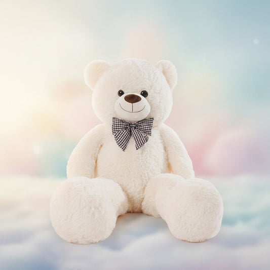 Kæmpe Bamse i Plys – Blød og Krammevenlig til Børneværelset