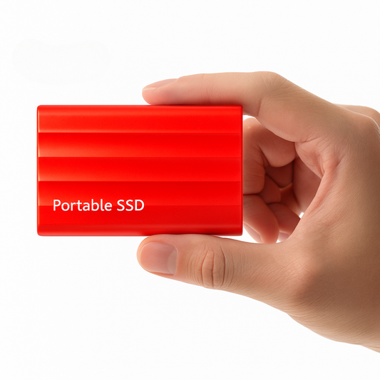 Bærbar SSD til Sikker Backup og Hurtig Lagring