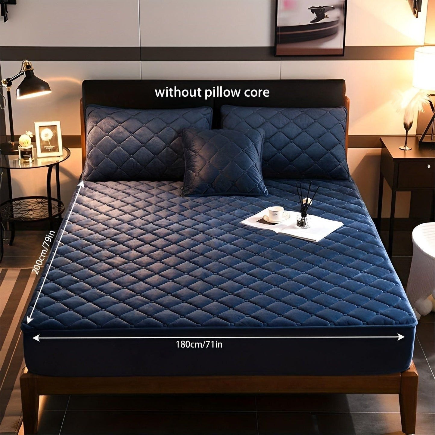 Sängkläder i ventilerande sammet 180x200 – Ultimat komfort