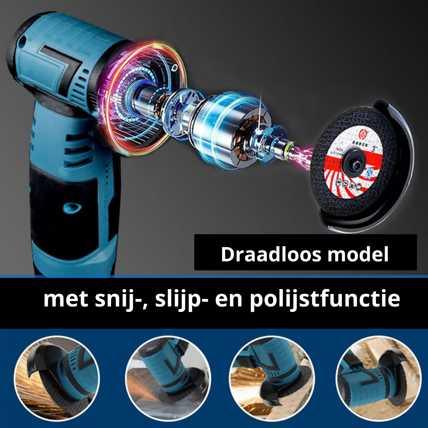 Lunero Eindhoven  Angle Grinder – Effektiv til alle opgaver