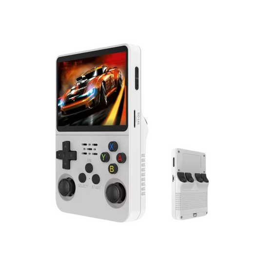 Flexibel retro-spelkonsol med LCD-skärm