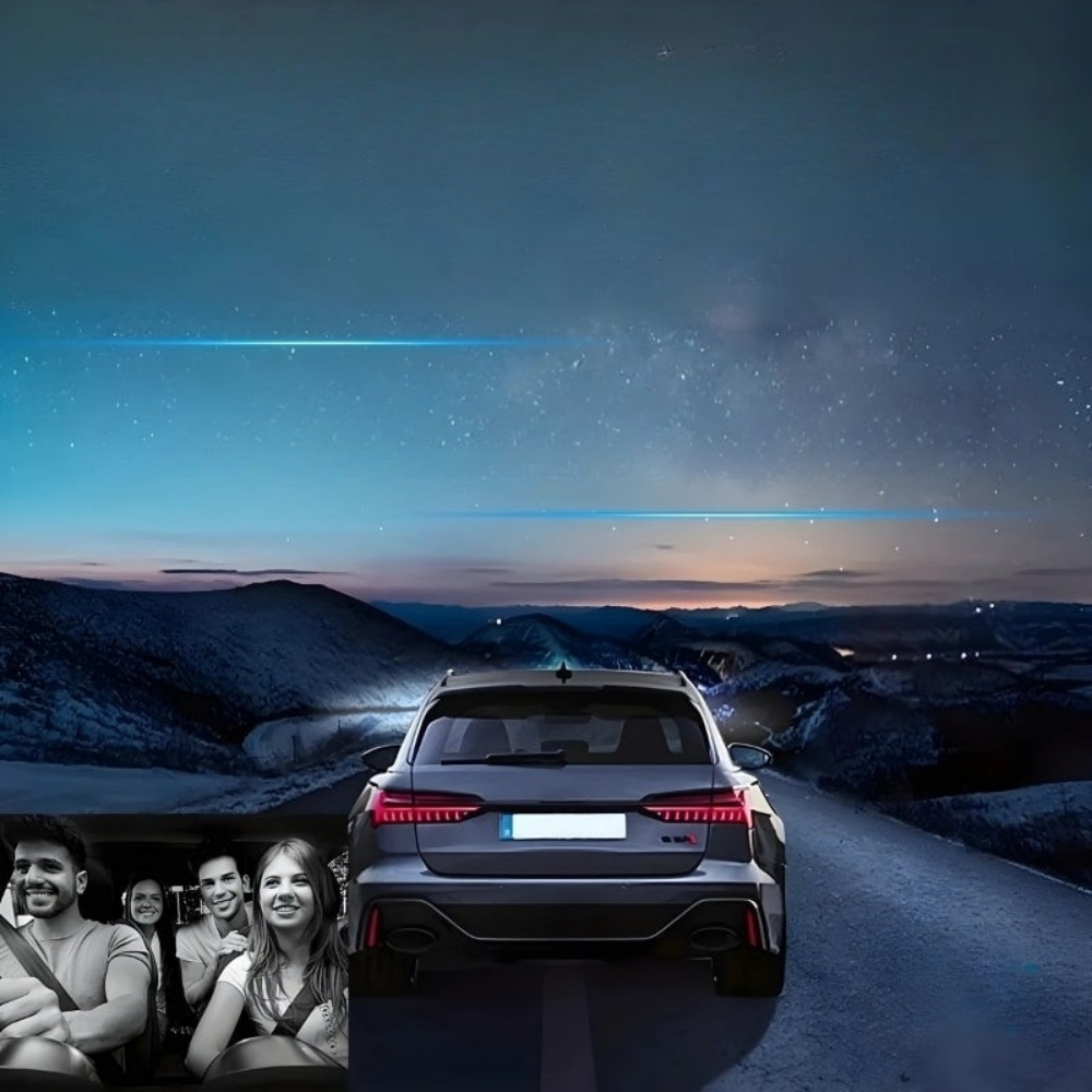 Avanceret Dobbeltlinse Dashcam med 1080p og WiFi