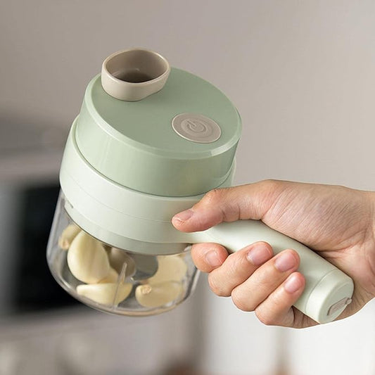 Bærbar Elektrisk Grøntsagshakker til Friske Ingredienser