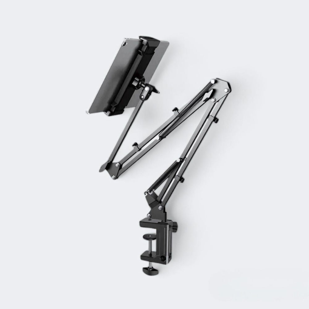 Ergonomisk tablethållare för flexibel vinkeljustering