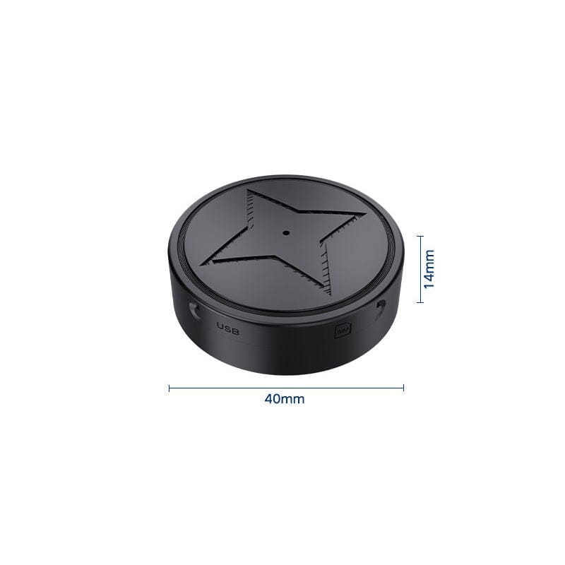 Magnetisk GPS Tracker för bil- och fordonsflottssäkerhet