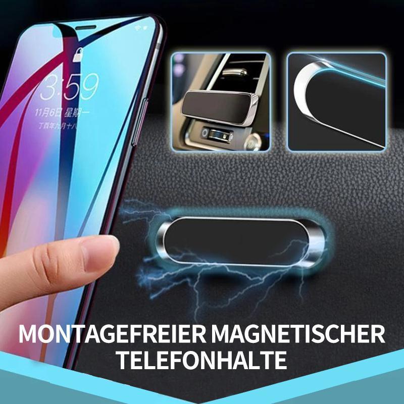 Kraftfuld Magnetisk Mobilholder til Bil – Kompakt & Sikker