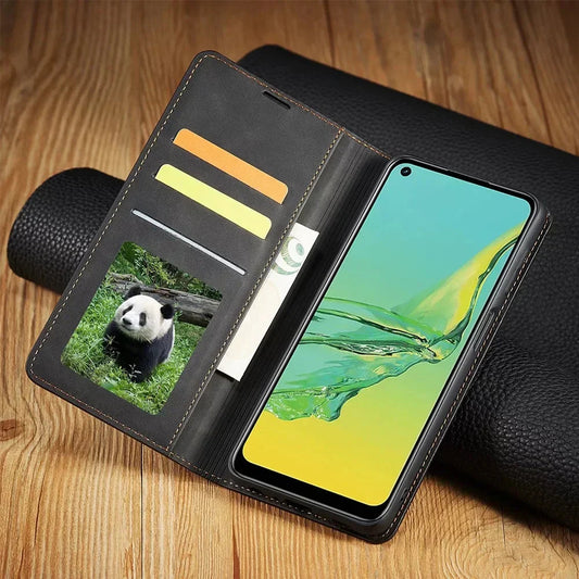 Magnetisk Læder Cover til Huawei - Stilfuld Beskyttelse