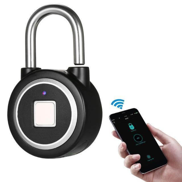 Biometrisk Fingeraftrykslås - Trådløs Sikkerhed & Nøglefri Adgang