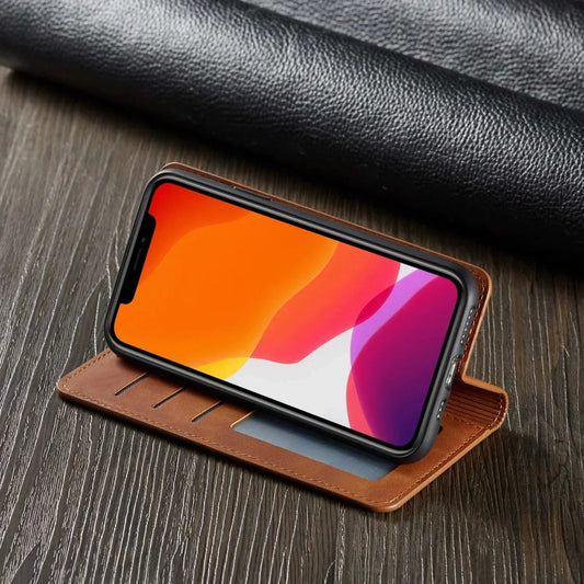 Luksuriøs Lædercover med Magnetlukning til Huawei