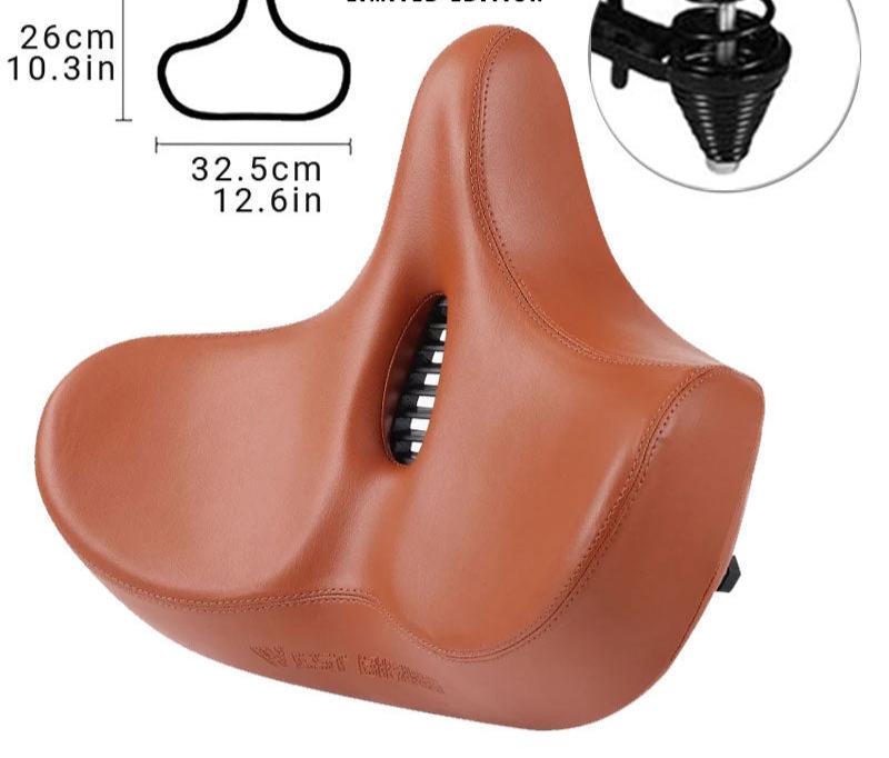 Ergonomisk støtte til cykelsæde for optimal komfort