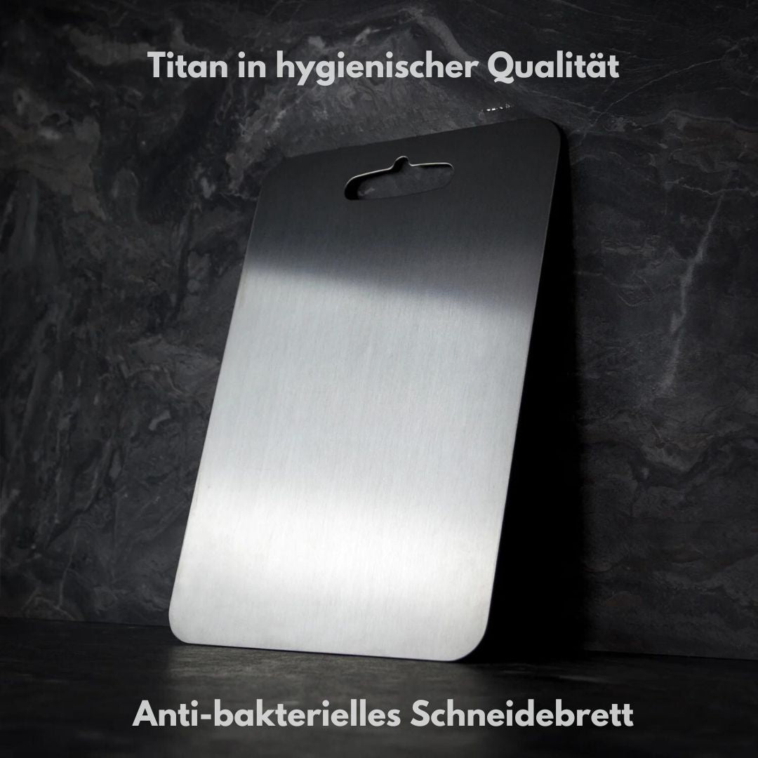 Skärbräda i 100 % ren titan