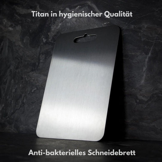 Skärbräda i 100 % ren titan