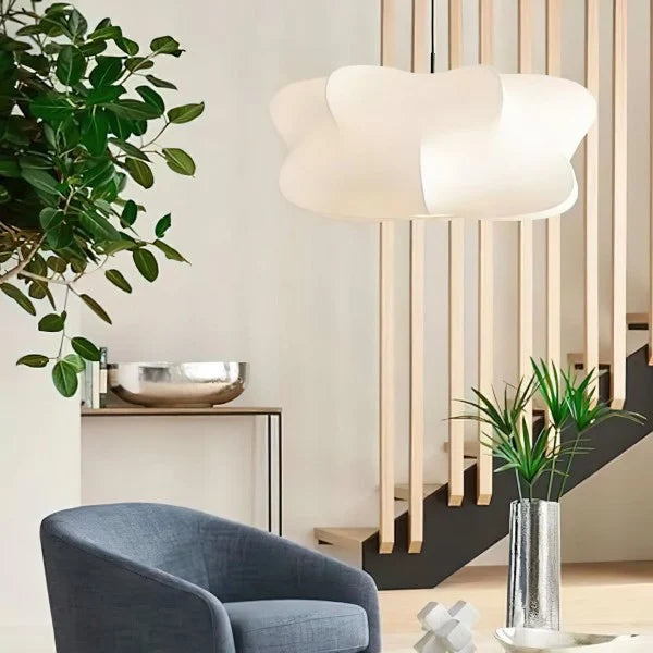 Organisk pendellampa med asymmetrisk design för mysig atmosfär