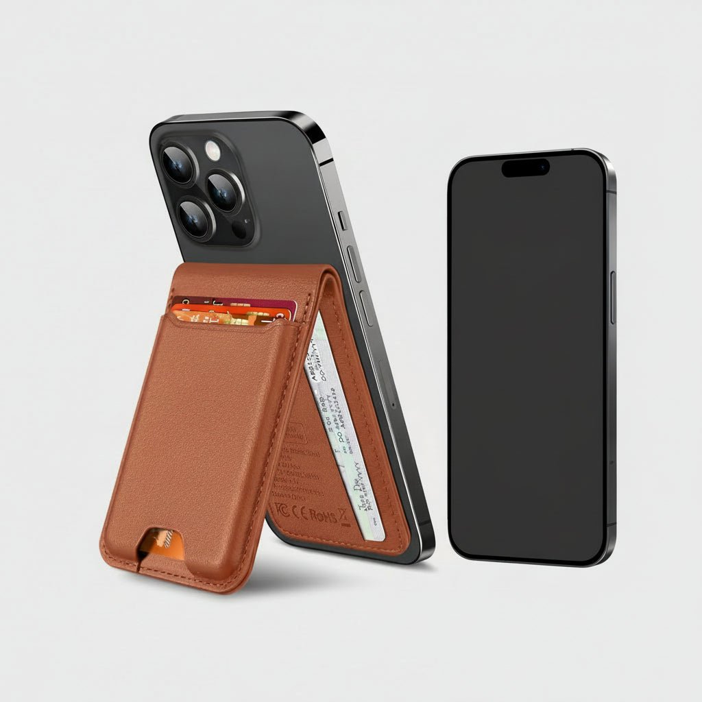 Magnetisk iPhone-plånbok med Hitta: Säker och praktisk