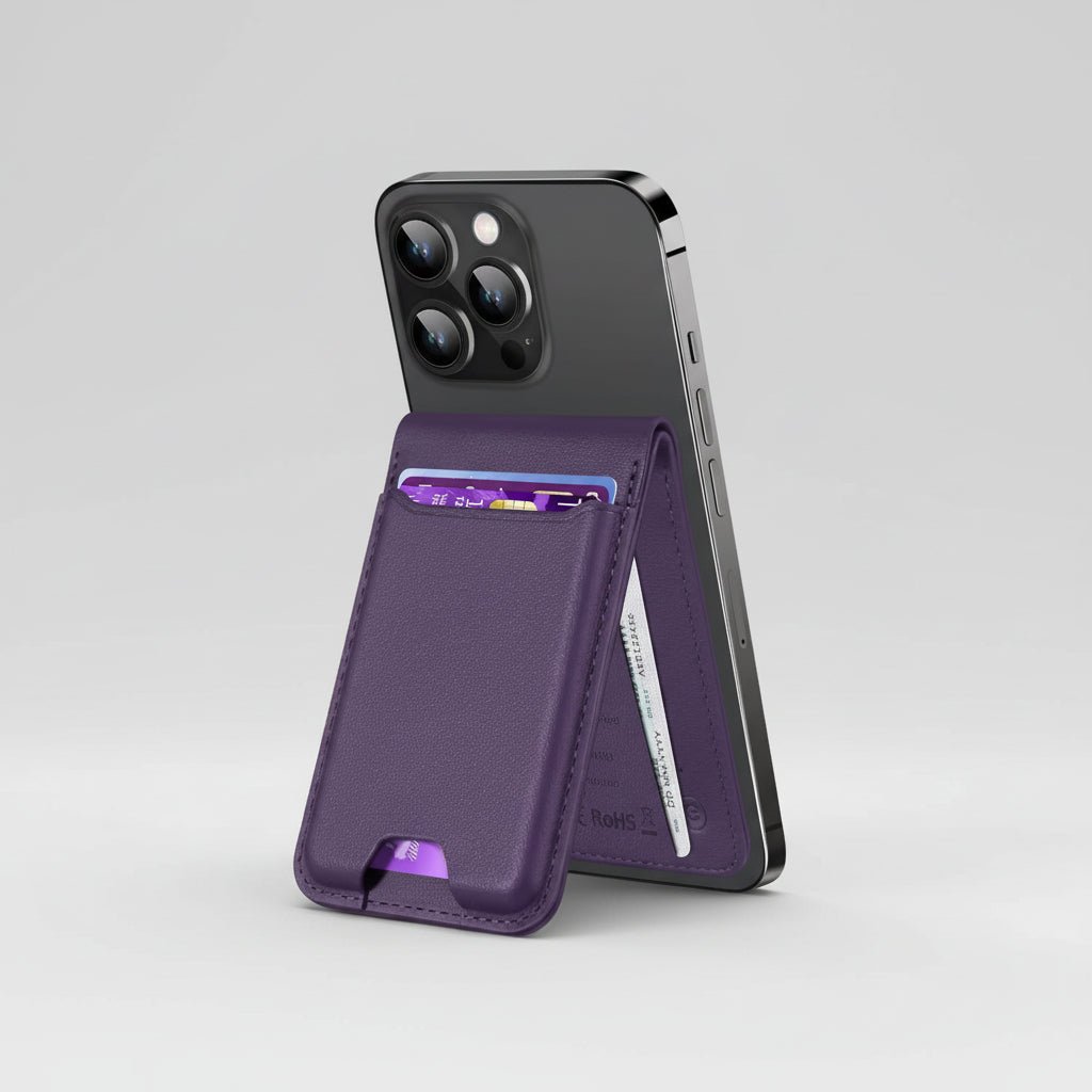 Magnetisk iPhone-plånbok med Hitta: Säker och praktisk