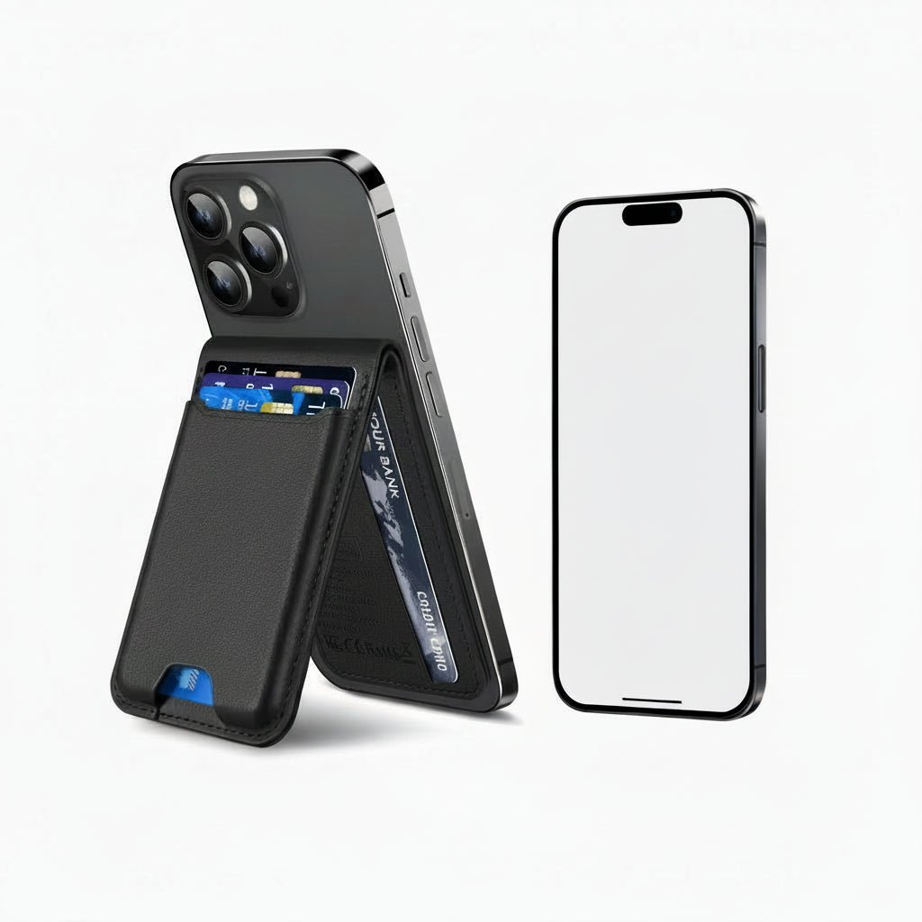 Magnetisk iPhone-plånbok med Hitta: Säker och praktisk