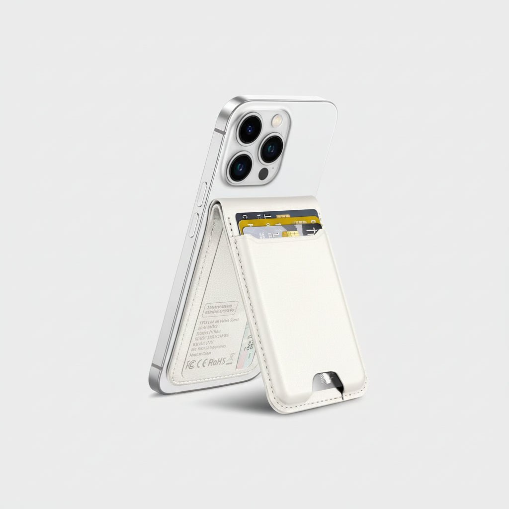 Magnetisk iPhone-plånbok med Hitta: Säker och praktisk