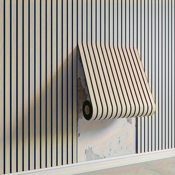 Selvklæbende 3D Trælook Vægpaneler – Nem Montering