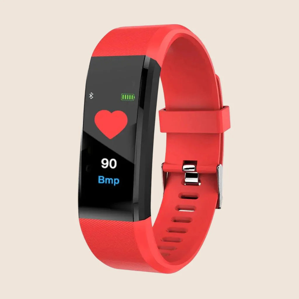 Seniorvenlig Fitness Tracker med Hjertefrekvensmåling
