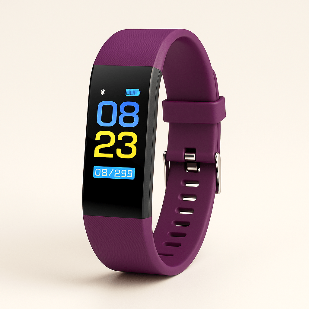 Seniorvenlig Fitness Tracker med Hjertefrekvensmåling