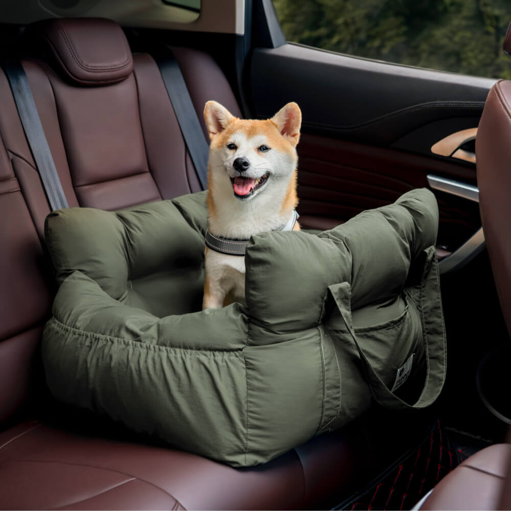 Behageligt hundeseng til bilen - Rejsevenlig hundeseng