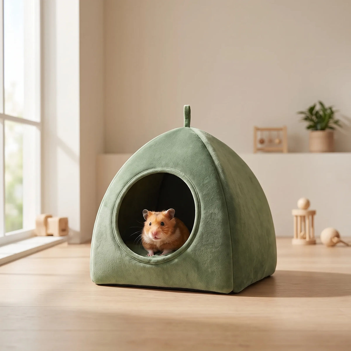 Blødt hus til smådyr til bur - Cozyx