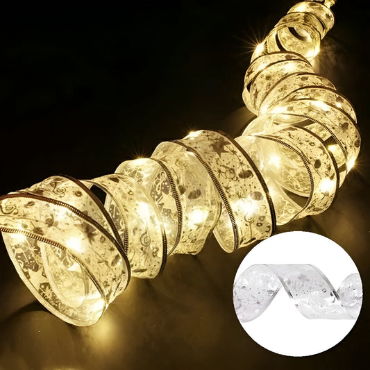 Juleguirlande med LED Lys - Skab Magisk Julehygge