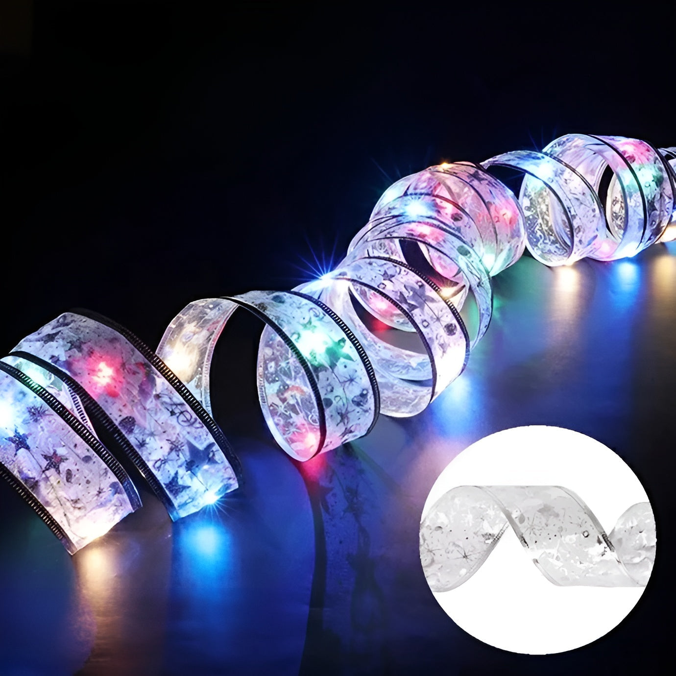 Juleguirlande med LED Lys - Skab Magisk Julehygge