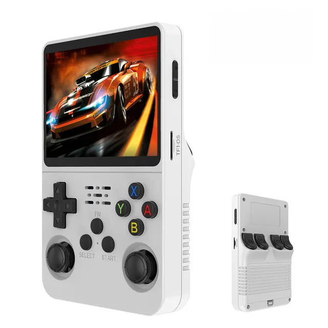 Retro Håndholdt Spilkonsol 64GB, 3,5" IPS – Ideel til rejser