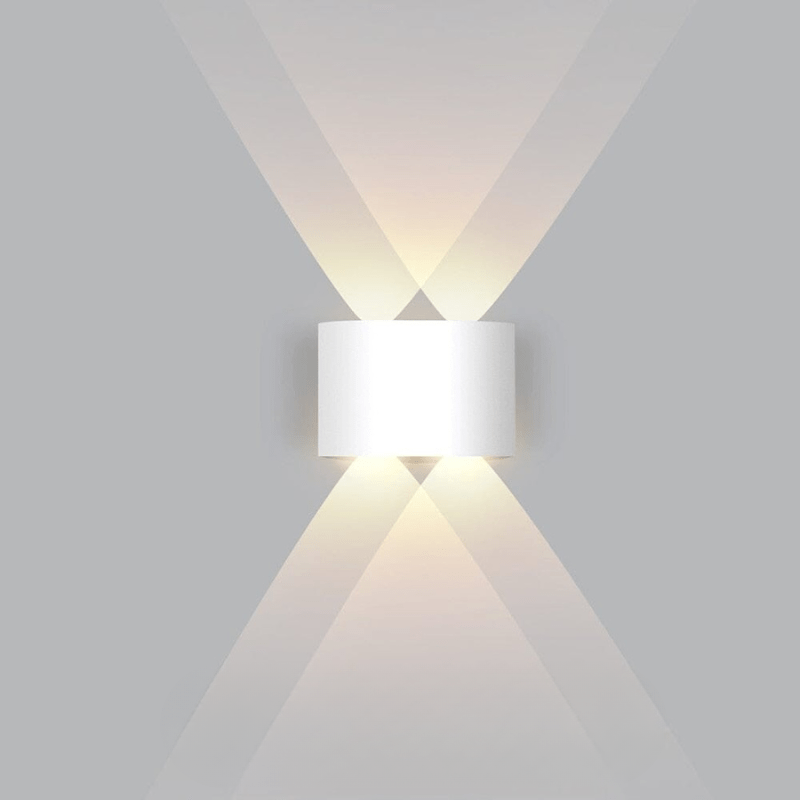 Vejrbestandig LED Væglampe til Udendørsbrug – Elegant Belysning i Aluminium