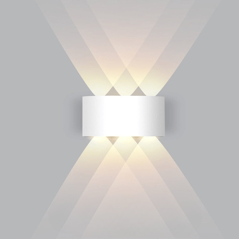 Vejrbestandig LED Væglampe til Udendørsbrug – Elegant Belysning i Aluminium