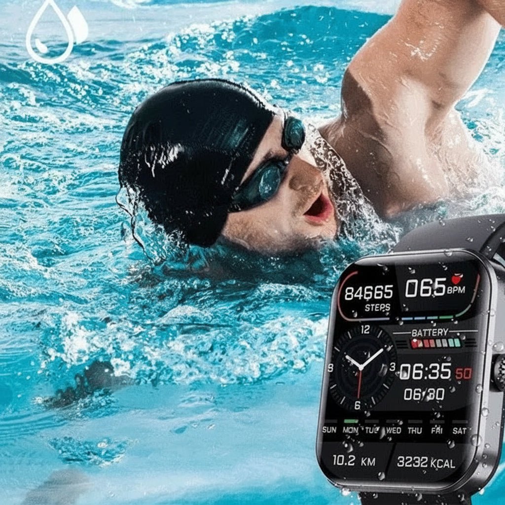 Smartwatch med Sundhedstracking og Bluetooth Opkald