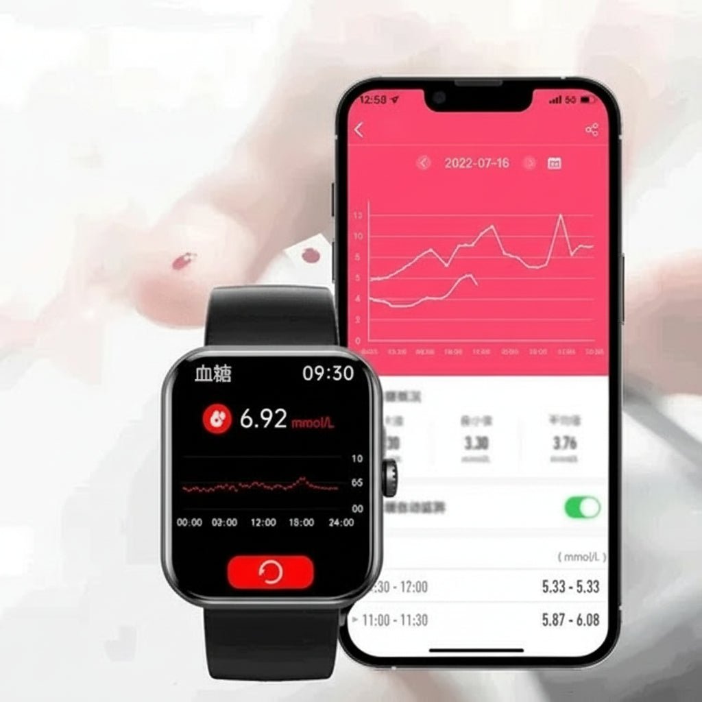 Smartwatch med Sundhedstracking og Bluetooth Opkald