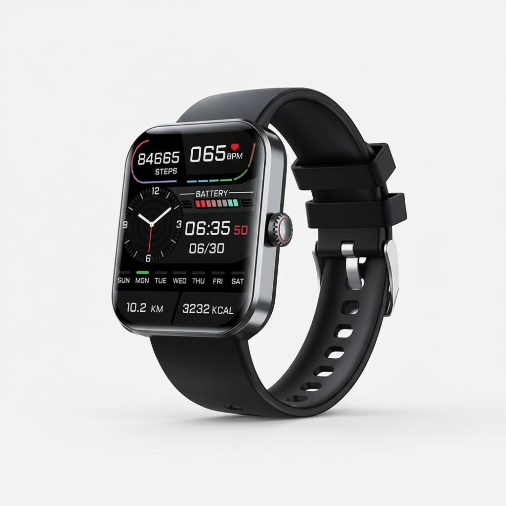 Smartwatch med Sundhedstracking og Bluetooth Opkald