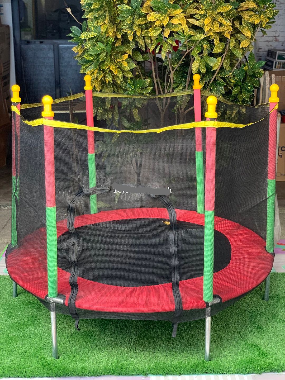 Säker Trampolin för Barn med Skyddsnät – HoppFest