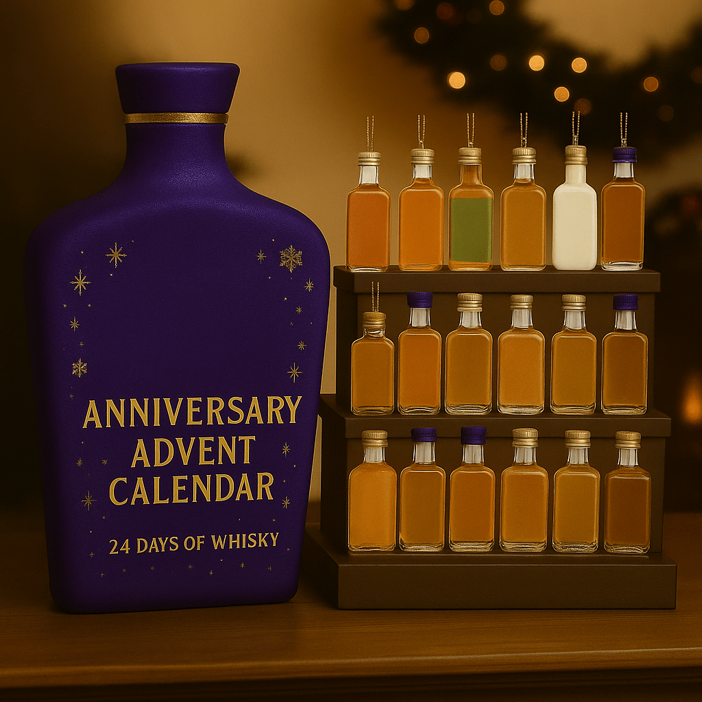 Whisky Julkalender 2025 – Dekorativ Nedräkning till Jul