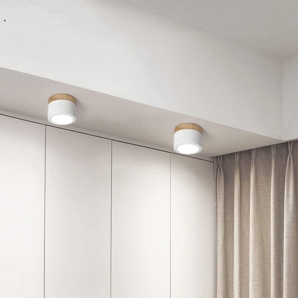Stilfuldt Loftlys i Pink med Energibesparende LED