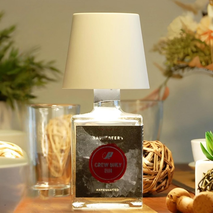 Elegant Genopladelig Bordlampe med Touch & Lang Batteritid