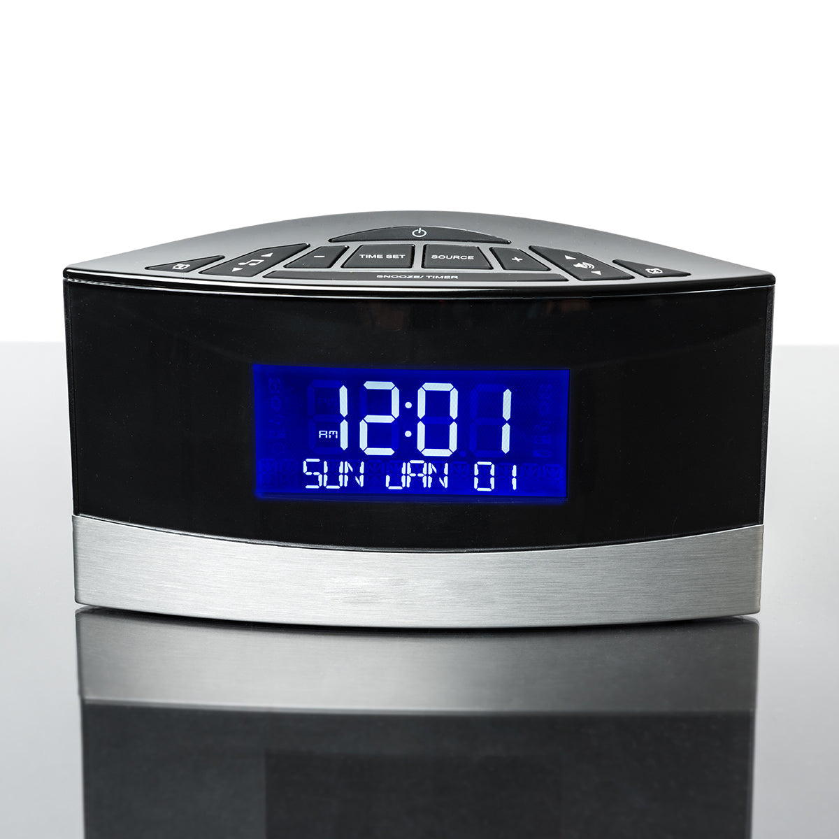 Vækkeur med Hvid Støj & FM Radio for Bedre Søvn