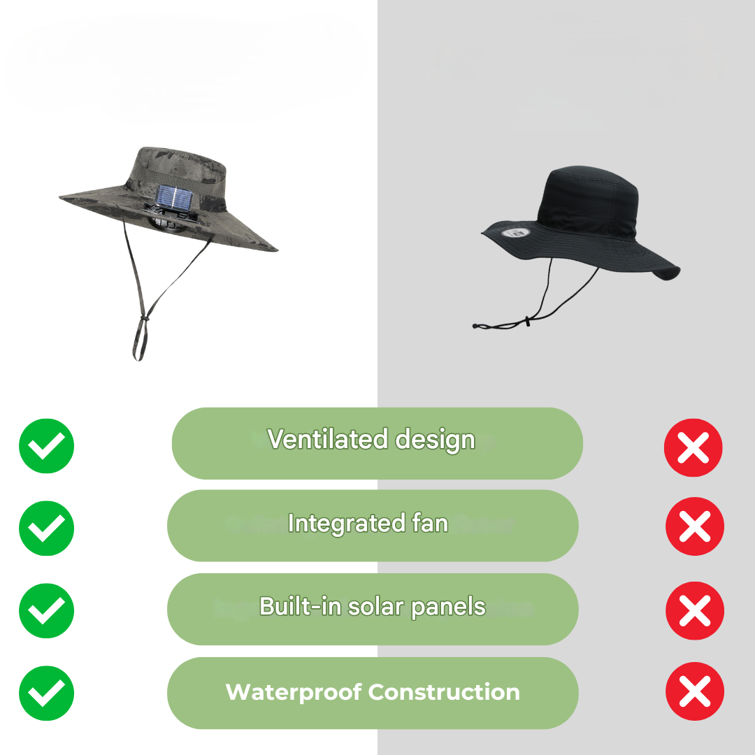 Solskydd med Integrerad Fläkt – BreezeGuard