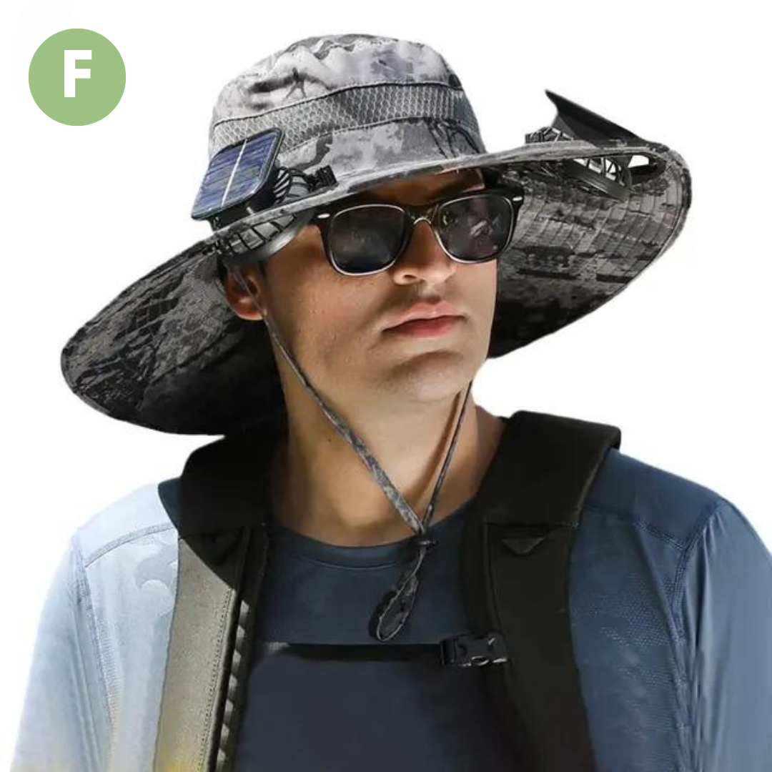 Solskydd med Integrerad Fläkt – BreezeGuard