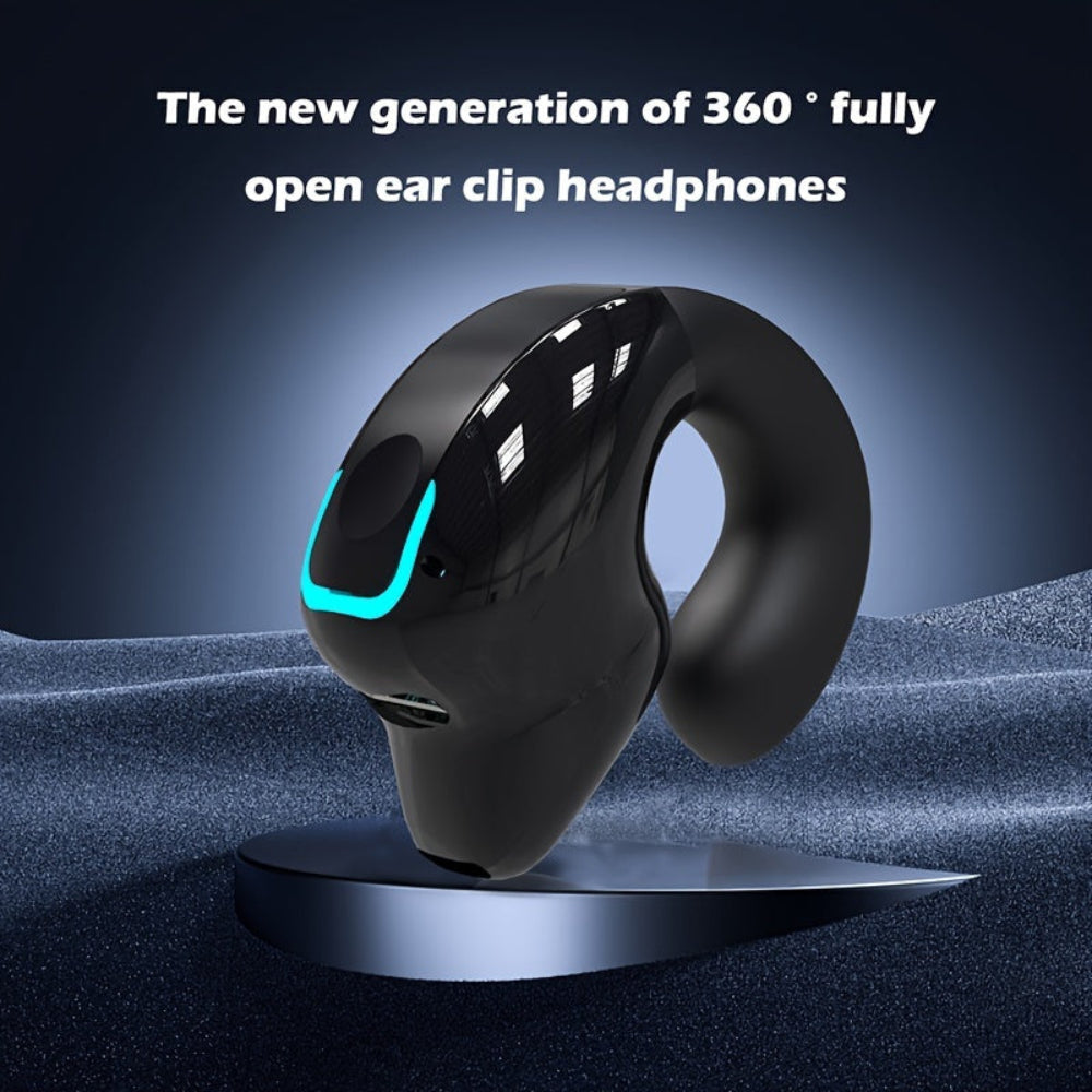 Bluetooth Trådløse Øretelefoner, Åben Design, Sporthovedtelefoner
