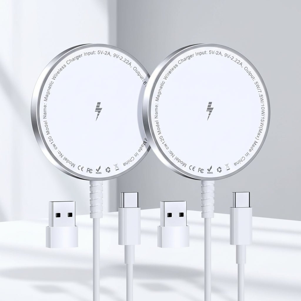 Magnetisk Trådløs Oplader til Hurtig iPhone Opladning 15W
