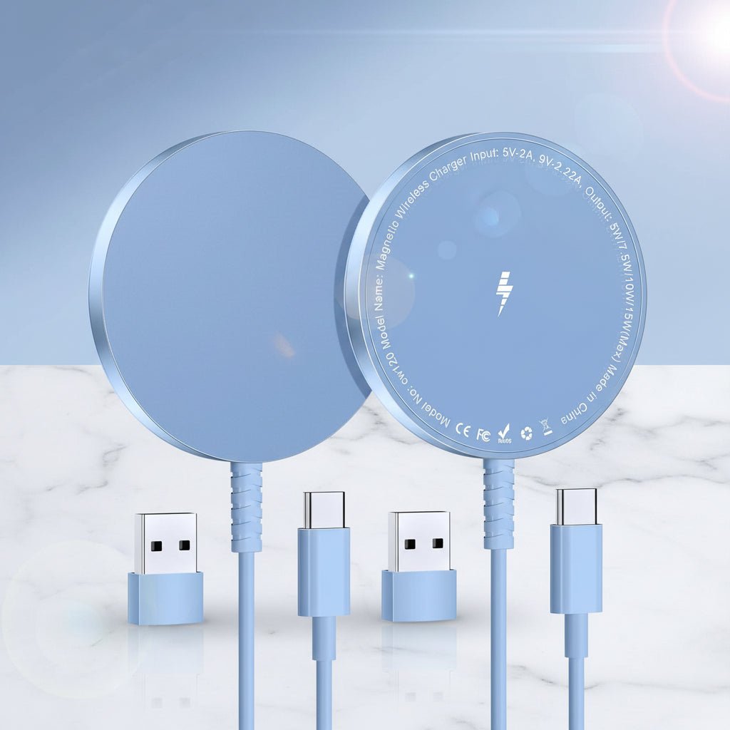 Magnetisk Trådløs Oplader til Hurtig iPhone Opladning 15W