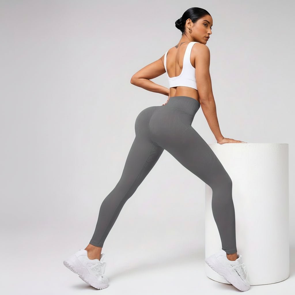 Högmidjade träningsleggings för yoga och löpning för kvinnor