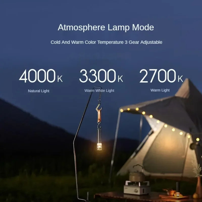Kraftig Vandtæt Lommelygte med Lang Batteritid, 1000 Lumen